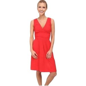 North Face Heartwood Dress Summer Classic Preppy Beach Red - Size M